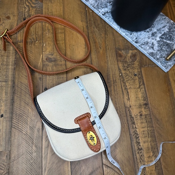 Fossil Austin Fab Small Flap Crossbody (Bone) NWOT - Picture 3 of 7